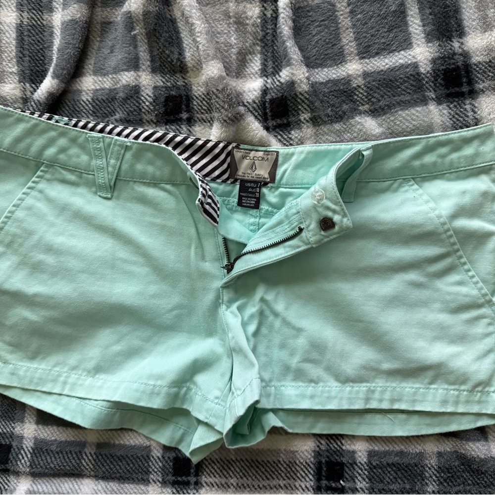 Mint Green Women's Shorts